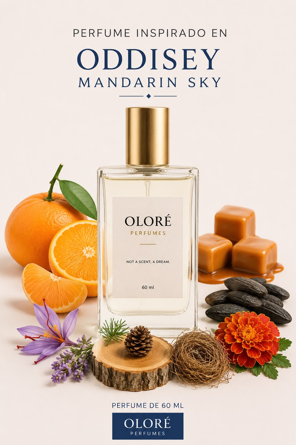 INSPIRADO EN ODDISEY MANDARIN SKY
