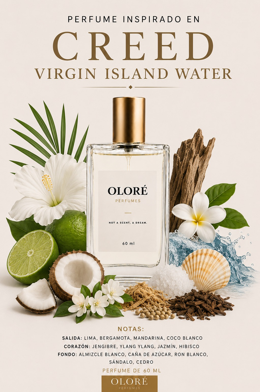 INSPIRADO EN CREED VIRGIN ISLAND WATER