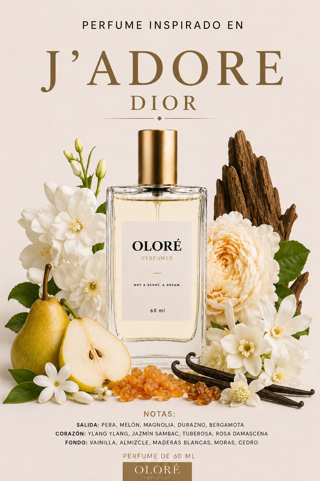 INSPIRADO EN J ADORE DE DIOR
